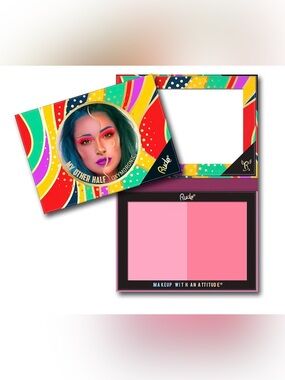 RUDE Pink Duo Blush Palette - Pink tones Makeup